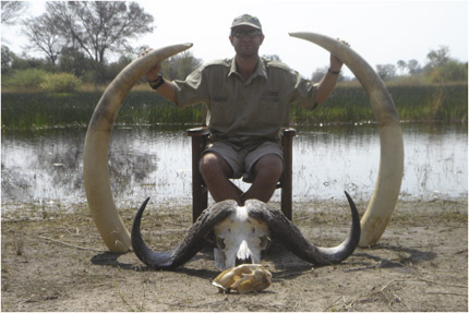 Botswana-wildlige-man